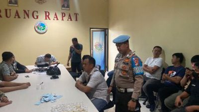 Sat Narkoba Polresta Bandarlampung Lakukan Tes Urine 34 Anggotanya