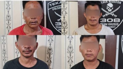 Terancam 7 Tahun Penjara, Pencuri AC dan Penadahnya Ditangkap Polsek Kedaton dan Tim Gabungan