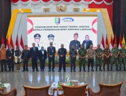 Gubernur Arinal Djunaidi Kukuhkan Kepala Perwakilan BPKP Provinsi Lampung