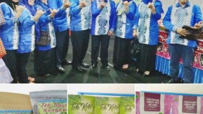 Anjungan Pesisir Barat Boyong Teh Ungu, Sungkay dan Kelor di Lampung Fair 2022