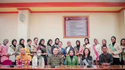 Veranita Wang Sosialisasi Pemilihan Puteri Indonesia Lampung 2023 di UTI