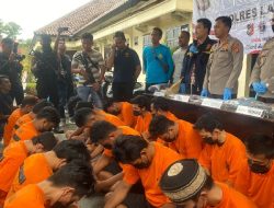 Dalam Dua Minggu, 22 Pelaku Kejahatan Diringkus Polres Lampung Utara