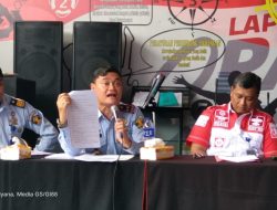 Berita Tetap Beredar, Kalapas Kelas IIA Kotabumi Gelar Konpers