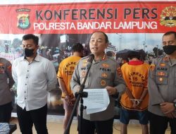 Reaksi Cepat Tim Tekab 308 Polresta Bandarlampung Tangkap Perampok BRI Link Tanjungsenang