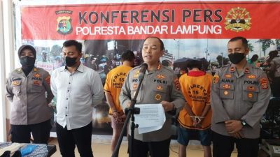 Reaksi Cepat Tim Tekab 308 Polresta Bandarlampung Tangkap Perampok BRI Link Tanjungsenang