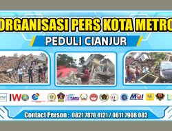 Organisasi Media dan Wartawan Kota Metro Silaturahmi Siap Galang Dana Korban Gempa