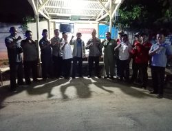 Tekan Kejahatan, Kasat Binmas Polresta Bandarlampung Rutin Cek Pos Kamling