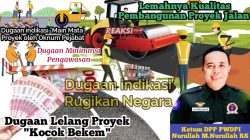 Dugaan Indikasi KKN Proyek Hingga Triliunan di Dinas BMBK Lampung jadi Sorotan DPP PWDPI
