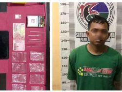 Terduga Pengedar Narkoba Ditangkap Polres Tulangbawang Barat