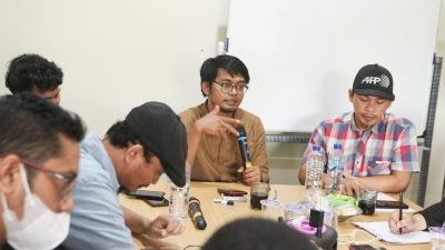 SMSI Kota Bandarlampung bersama PFI Gelar Diskusi Ancaman KUHP terhadap Kinerja Jurnalis