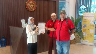 DPP Aspira Lampung Resmi Adukan Dugaan Kerugian Negara RSUDAM dan PUPR Lamsel