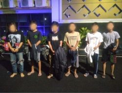 Patroli Malam, Polsek Sukarame Amankan 6 Remaja Diduga akan Tawuran