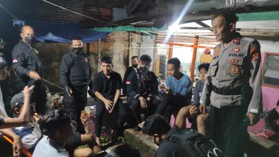 Cegah Tawuran, Tim Patroli Walet Presisi Samapta Polresta Bandarlampung Tingkatkan Patroli Malam