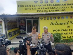Polda Lampung Laporkan Lakalantas Turun Selama 5 Hari Ops lilin Krakatau 2022