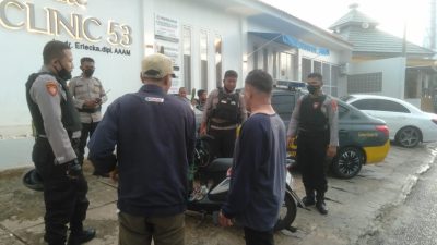 Diduga Hendak Tawuran, Patroli Presisi Samapta Polresta Bandar Lampung Bubarkan Puluhan Remaja Bersepeda Motor