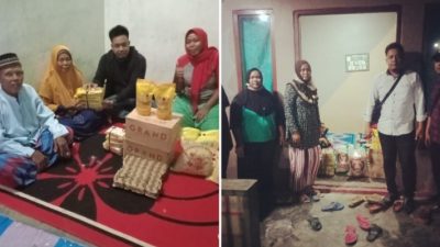 Suplayer Sembako CV.Bintang Jaya Artha Beri Santunan pada Keluarga Penerima BNPT