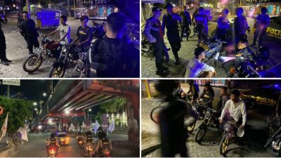 Diduga akan Balap Liar 6 Kendaraan Bermotor R2 Diamankan Polisi