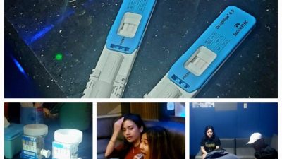 4 Orang Diduga Konsumsi Narkoba Kena Razia Tim Direktorat Narkoba Polda Lampung