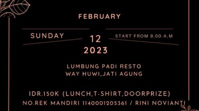 Alumni SMP Negeri Sumur Batu Angkatan 1996 akan Reuni Ke-27