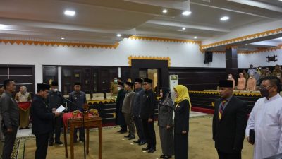6 Pejabat Tinggi Pratama Hasil Selter JPTP Dilantik Wali Kota Metro Wahdi