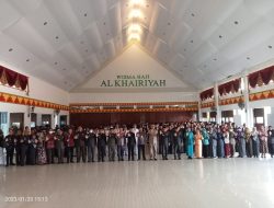 Wali Kota Metro Wahdi Lantik 159 Pejabat di Lingkungan Pemkot