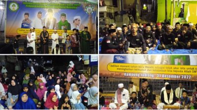 Malam Pergantian Tahun Irma Jami Baitul Muhtadin Gelar Doa, Zikir dan Sholawat Bersama