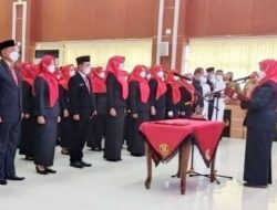 Wali Kota Lantik Sejumlah Kepsek dan Pejabat Pemkot Bandar Lampung
