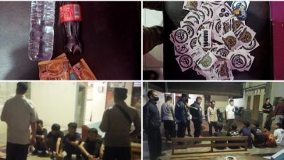 Diciduk saat Asyik Nongkrong Sambil Minum Arak, Ortu 8 Pelajar Dipanggil Polisi