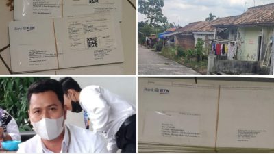 Bank BTN Bandar Lampung Diduga ‘Ngasal’ Kirim SP1 pada Penghuni Perumahan TKBM