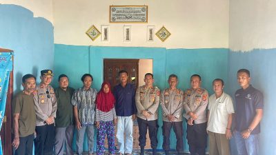 Kapolda Beri Santunan Keluarga Korban Penembakan di Bumiagung Kabupaten Way Kanan