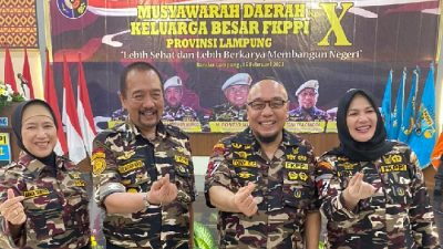 IMG 20230216 WA0033 copy 700x400 Aklamasi, Tony Eka Candra Pimpin Kembali FKPPI Provinsi Lampung