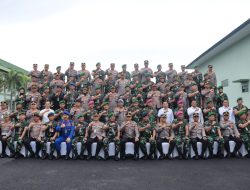 Perkuat Sinegitas, Korem 043/Gatam Gelar Acara Rapim TNI-Polri Tahun 2023 di Provinsi Lampung