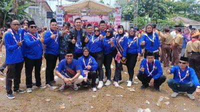 DPD KNPI Kota Bandar Lampung Turut Serta dalam Perlombaan Gerak Jalan Kwarcab
