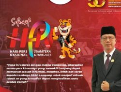 Ketua DPRD Provinsi Lampung Hadiri Rangkaian HPN Ke-28