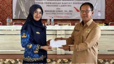 Ketua DPRD Provinsi Lampung Gelar Sosialisasi PIP di SMA Negeri 1 Kota Gajah