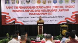 FB IMG 1678106646634 Gubernur Arinal Djunaidi Buka Rakor Tim Pengawasan Orang Asing Tingkat Provinsi Lampung Tahun 2023