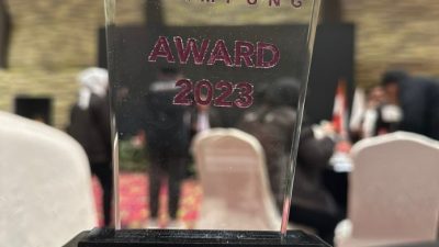 Pelantikan Pengurus SMSI, DPRD Terima Award dari SMSI Lampung