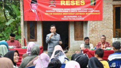Komisi V DPRD Provinsi Lampung Gelar Reses Tahun 2023