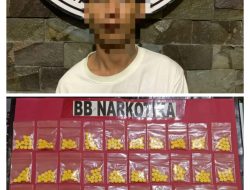 Edarkan Hexymer, Pemuda Warga Labuhan Maringgai Ditangkap SatRes Narkoba Polres Lamtim