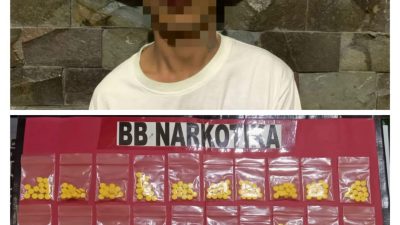 Edarkan Hexymer, Pemuda Warga Labuhan Maringgai Ditangkap SatRes Narkoba Polres Lamtim