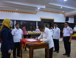 Pemkot Lakukan Penandatangan Nota Kesepakatan Bersama dengan Kejaksaan Negeri Kota Metro