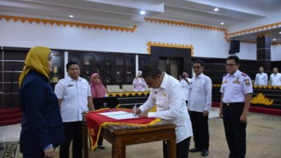 Pemkot Lakukan Penandatangan Nota Kesepakatan Bersama dengan Kejaksaan Negeri Kota Metro