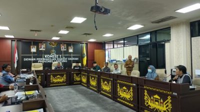 Puluhan Pedagang Sekitar RSUDAM Ngadu Ke DPRD Provinsi Lampung