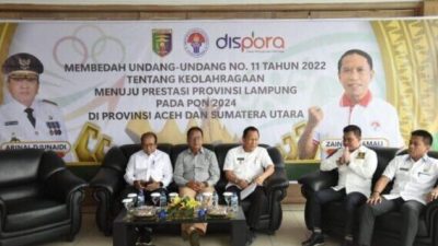 Ketua DPRD Provinsi Lampung Hadiri Diskusi Publik UU Nomor 11 Tahun 2022