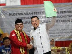 Bupati Dendi Hadiri Pelaksanaan Musrenbang dan Reses DPRD Provinsi Lampung