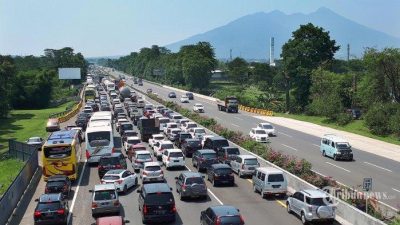 PT Hutama Karya Perkirakan Arus Mudik Tahun 2023 Tol Bakter dan Terpeka Naik 30 Persen