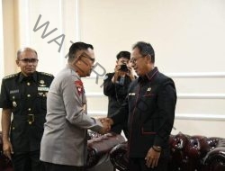 Ketua DPRD Provinsi Lampung Hadiri Pisah Sambut Kapolda Lampung