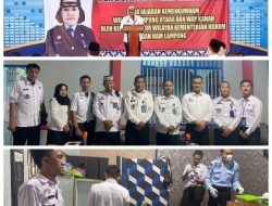 Kadivpas Lampung Razia dan Berikan Penguatan di Rutan Kotabumi