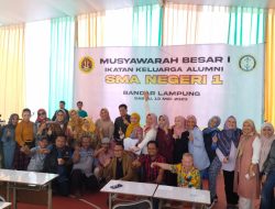 Perkuat Silaturahmi, SMAN 1 Bandar Lampung Bentuk IKA