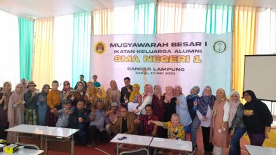 Perkuat Silaturahmi, SMAN 1 Bandar Lampung Bentuk IKA